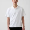 Relaxed piqué-Polo's