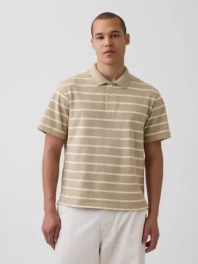 Relaxed piqué-Polo's