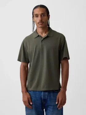 Relaxed piqué-Polo's