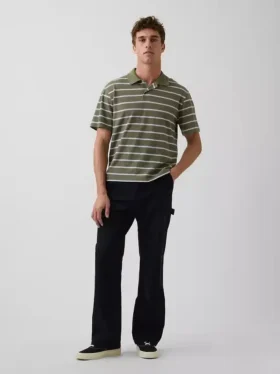 Relaxed piqué-Polo’s