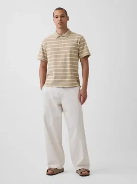 Relaxed piqué-Polo’s