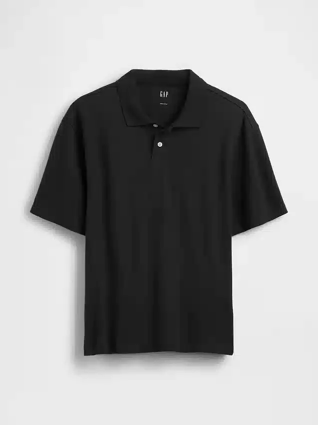 Relaxed piqué-Polo's