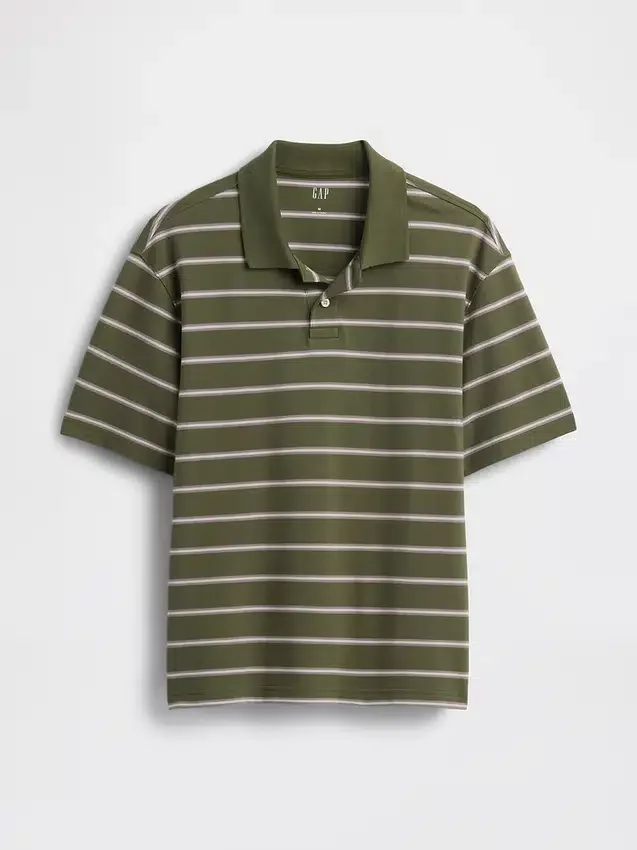 Relaxed piqué-Polo's