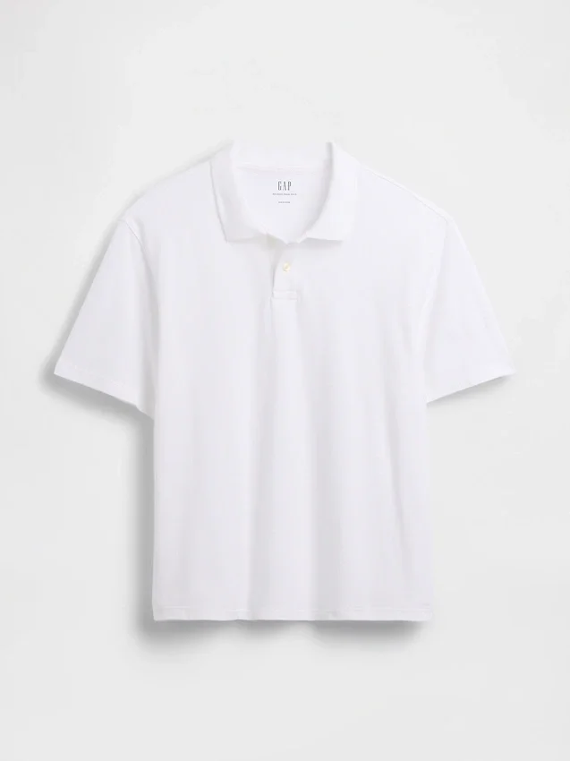 Relaxed piqué-Polo's