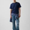 Relaxed T-shirt met logo voor volwassenen