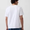 Relaxed T-shirt met logo voor volwassenen