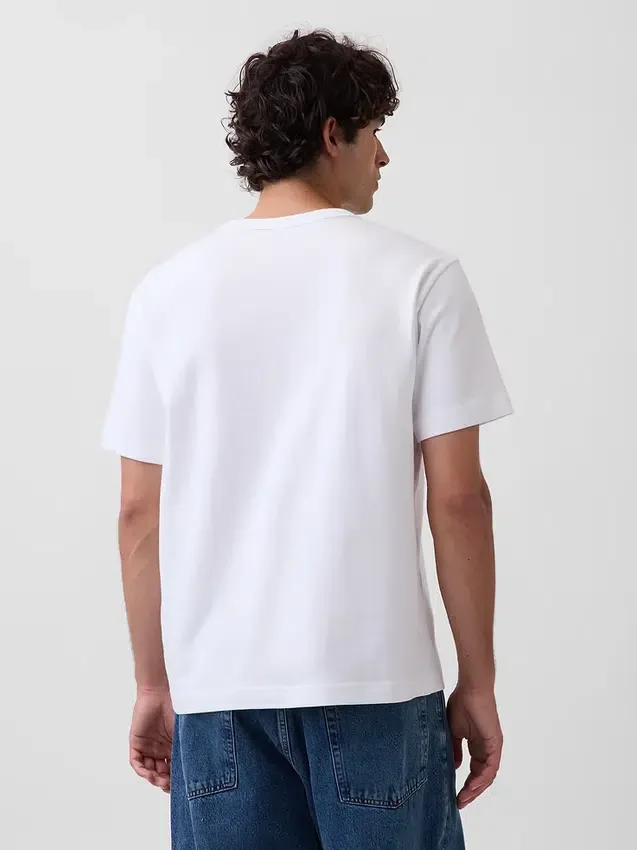 Relaxed T-shirt met logo voor volwassenen