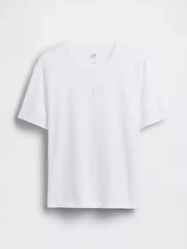 Relaxed T-shirt met logo voor volwassenen