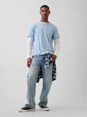 Relaxed T-shirt voor volwassenen