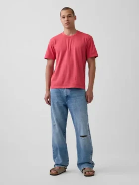 Relaxed T-shirt voor volwassenen