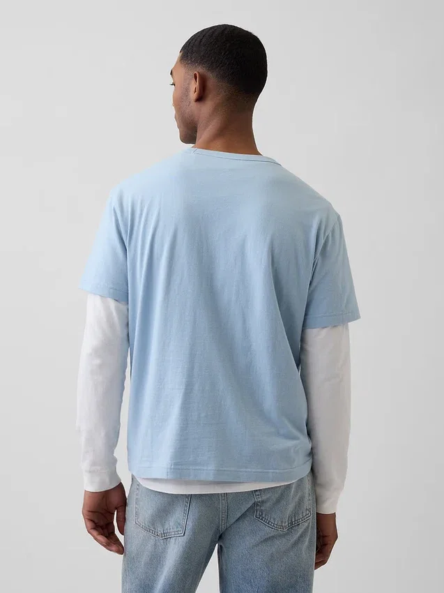 Relaxed T-shirt voor volwassenen