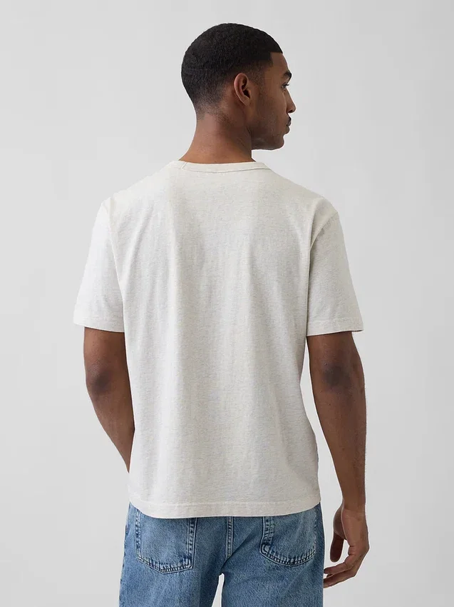 Relaxed T-shirt voor volwassenen