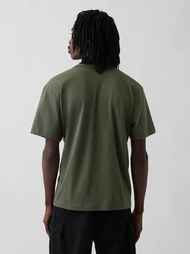Relaxed T-shirt voor volwassenen