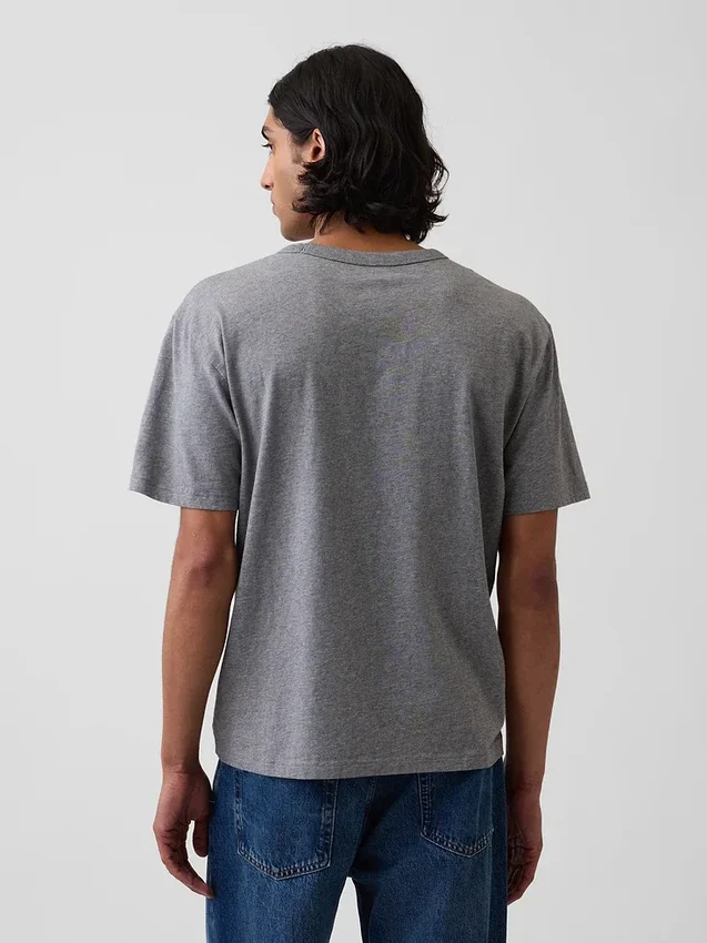 Relaxed T-shirt voor volwassenen
