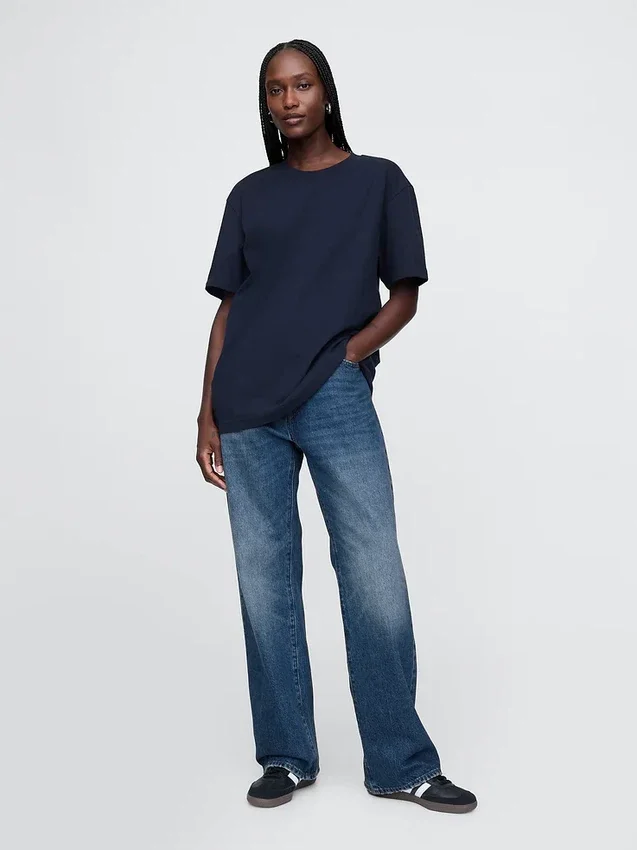 Relaxed T-shirt voor volwassenen