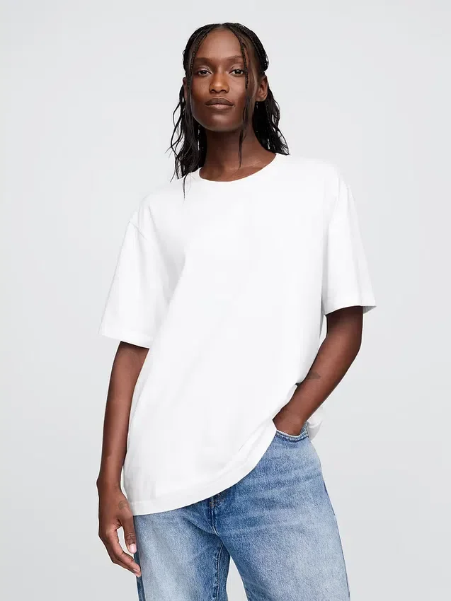 Relaxed T-shirt voor volwassenen