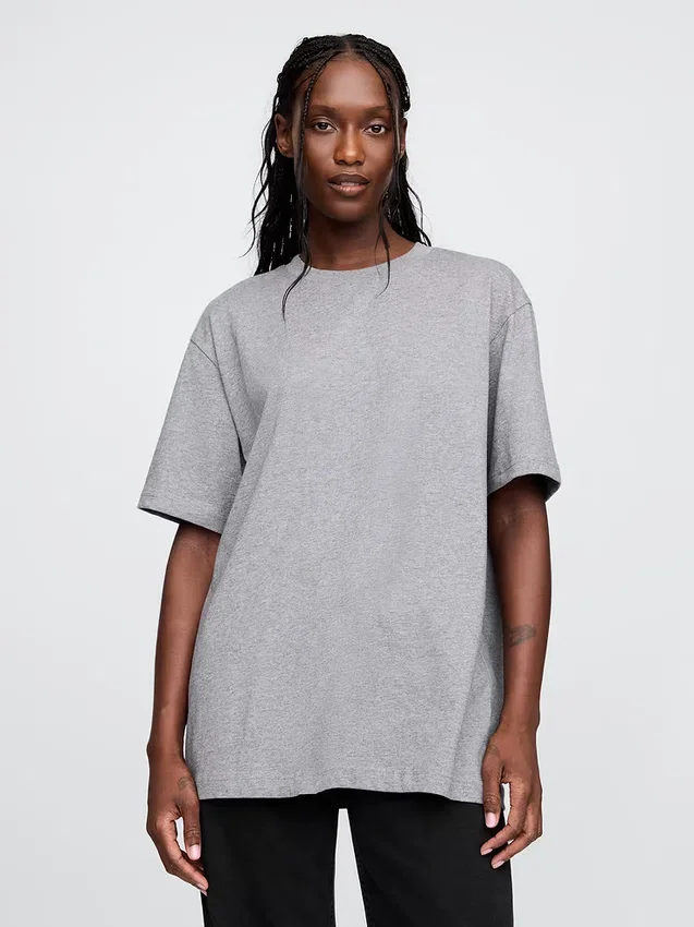 Relaxed T-shirt voor volwassenen