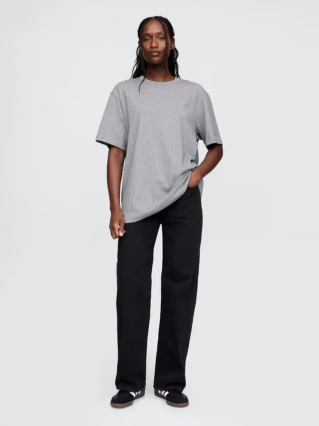 Relaxed T-shirt voor volwassenen