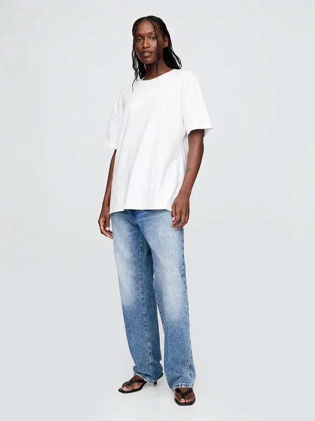 Relaxed T-shirt voor volwassenen