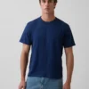 Relaxed T-shirt voor volwassenen van zwaar katoen