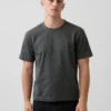 Relaxed T-shirt voor volwassenen van zwaar katoen