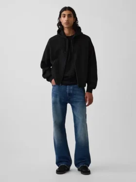 Relaxed T-shirt voor volwassenen van zwaar katoen