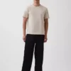 Relaxed T-shirt voor volwassenen van zwaar katoen