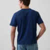 Relaxed T-shirt voor volwassenen van zwaar katoen