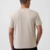 Relaxed T-shirt voor volwassenen van zwaar katoen