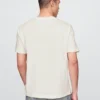 Relaxed T-shirt voor volwassenen van zwaar katoen