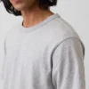 Relaxed T-shirt voor volwassenen van zwaar katoen