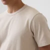 Relaxed T-shirt voor volwassenen van zwaar katoen