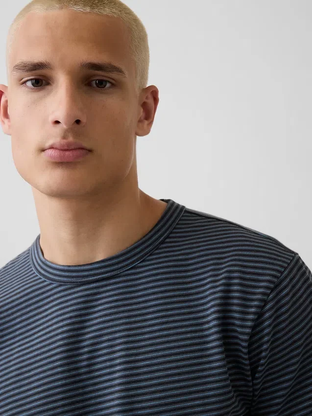 Relaxed T-shirt voor volwassenen van zwaar katoen