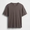 Relaxed T-shirt voor volwassenen van zwaar katoen