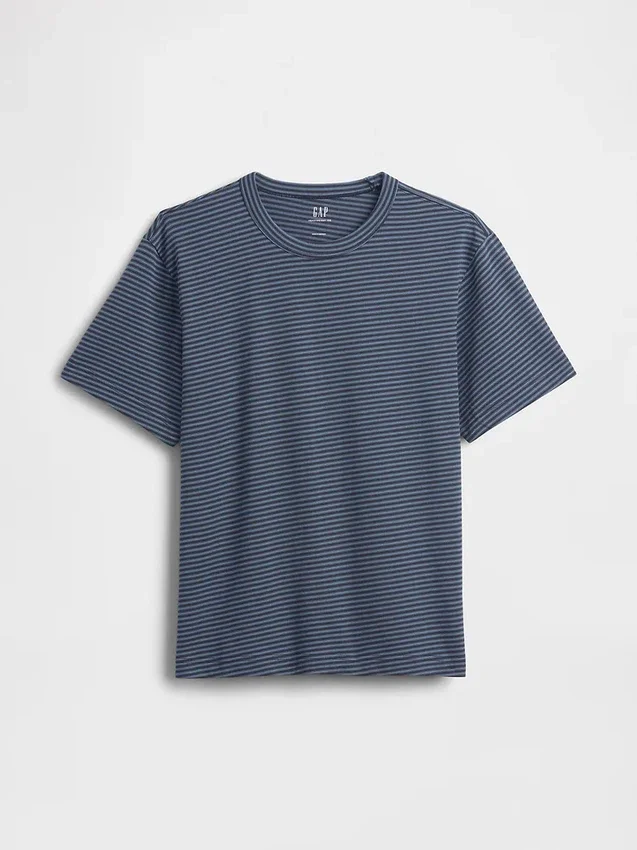 Relaxed T-shirt voor volwassenen van zwaar katoen