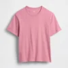 Relaxed T-shirt voor volwassenen van zwaar katoen