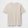 Relaxed T-shirt voor volwassenen van zwaar katoen