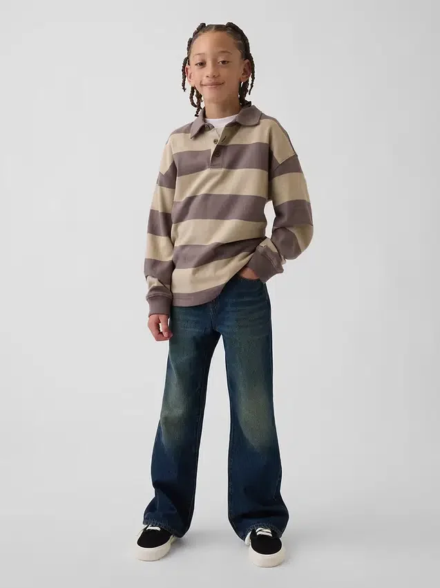 Relaxte bootcut-Jeans voor kinderen