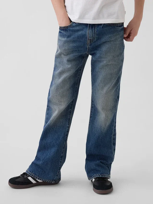 Relaxte bootcut-Jeans voor kinderen