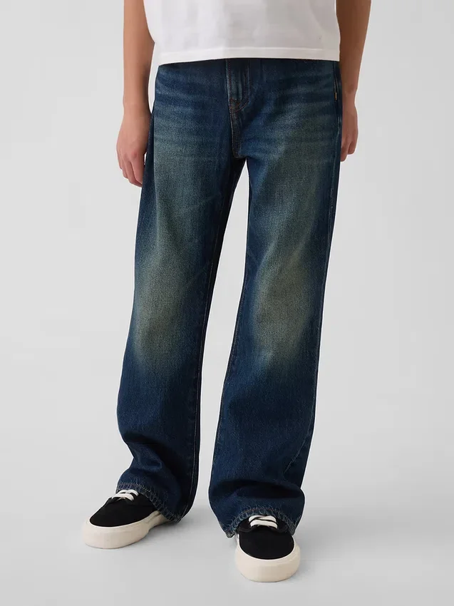 Relaxte bootcut-Jeans voor kinderen