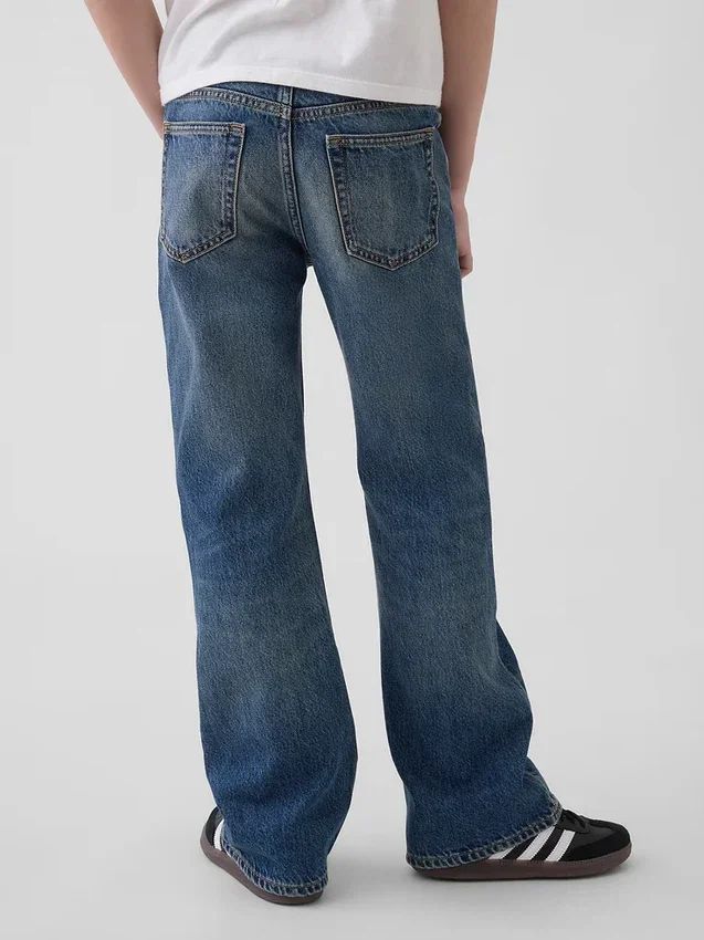 Relaxte bootcut-Jeans voor kinderen