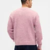 Relaxte cropped trui met V-hals