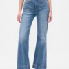 Relaxte flare-Jeans met hoge taille
