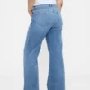 Relaxte flare-Jeans met hoge taille