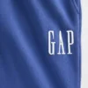 Relaxte joggingbroek met logo voor volwassenen, zware uitvoering