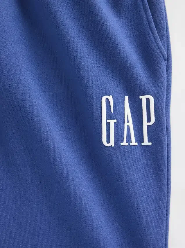 Relaxte joggingbroek met logo voor volwassenen, zware uitvoering