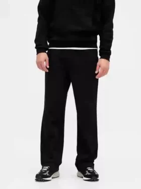 Relaxte joggingbroek voor volwassenen van zwaar materiaal