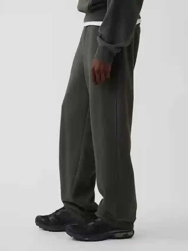 Relaxte joggingbroek voor volwassenen van zwaar materiaal