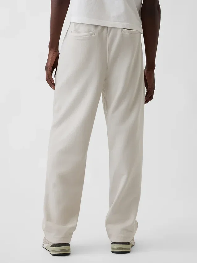 Relaxte joggingbroek voor volwassenen van zwaar materiaal
