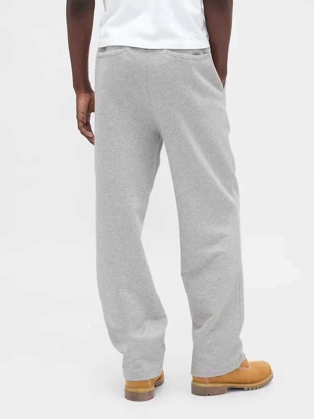 Relaxte joggingbroek voor volwassenen van zwaar materiaal